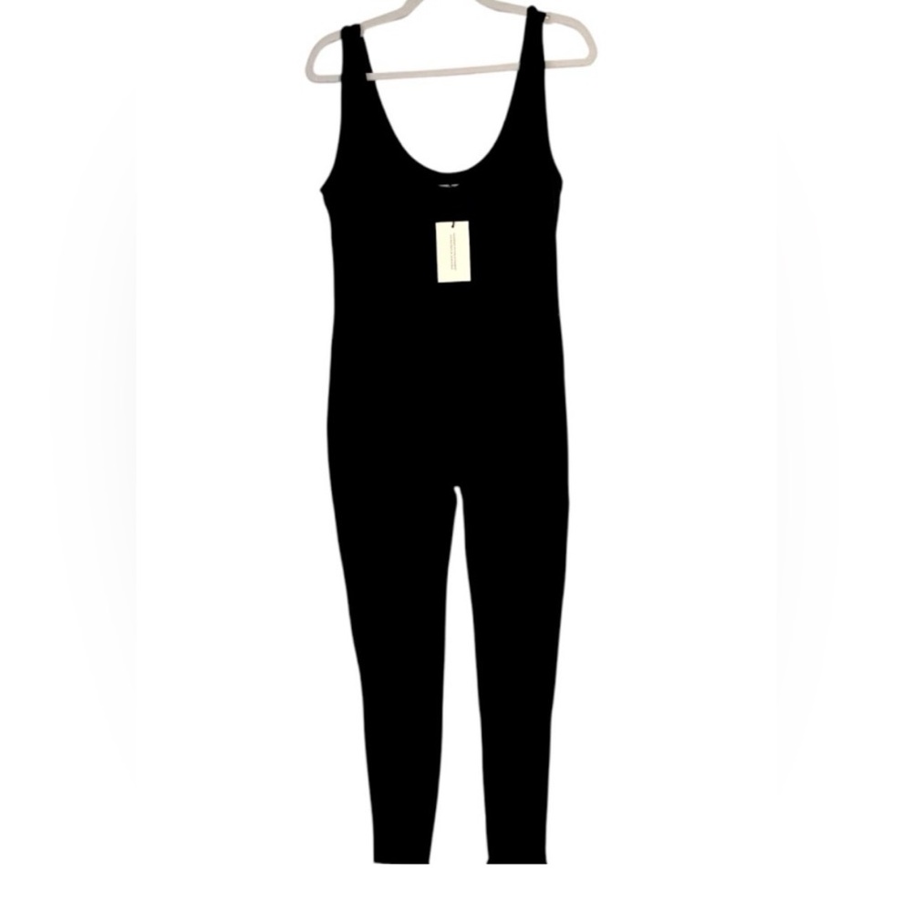 The Lucy Maternity Unitard Signature Black Bumpsuit Size XL